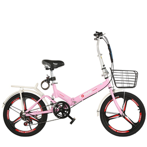 Nuovo Modello Bicicletta Pieghevole <span class=keywords><strong>Rossa</strong></span> a Velocità Singola 20 Pollici, Produttore di <span class=keywords><strong>Bici</strong></span> Pieghevoli con Telaio in Lega di Alluminio 16 Pollici Blu, Freno a V, <span class=keywords><strong>Bici</strong></span> Pieghevole Veloce - Product Image 2