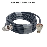 Cable LMR195 LMR200 LMR240, Conector SMA SMB FME FAKRA MCX MMCX CRC9 BNC TNC N Macho Hembra, Cable de Extensión, Adaptador