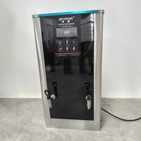 Distributeur d'eau chaude électrique commercial 130L/H avec affichage numérique pour hôtels, restaurants et services de restauration