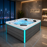 JOYEE Bain à remous extérieur pour 3 personnes, pour jardin et hôtel, pour commandes en gros, usine chinoise