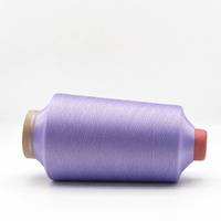 Fil 100% Nylon - Élastique et Doux pour Tricot et Couture - Motifs Teints Anti-Boulochage 24F