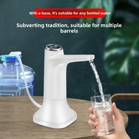 Pompe à eau électrique portable automatique USB grande capacité pour la maison, le bureau et les voyages