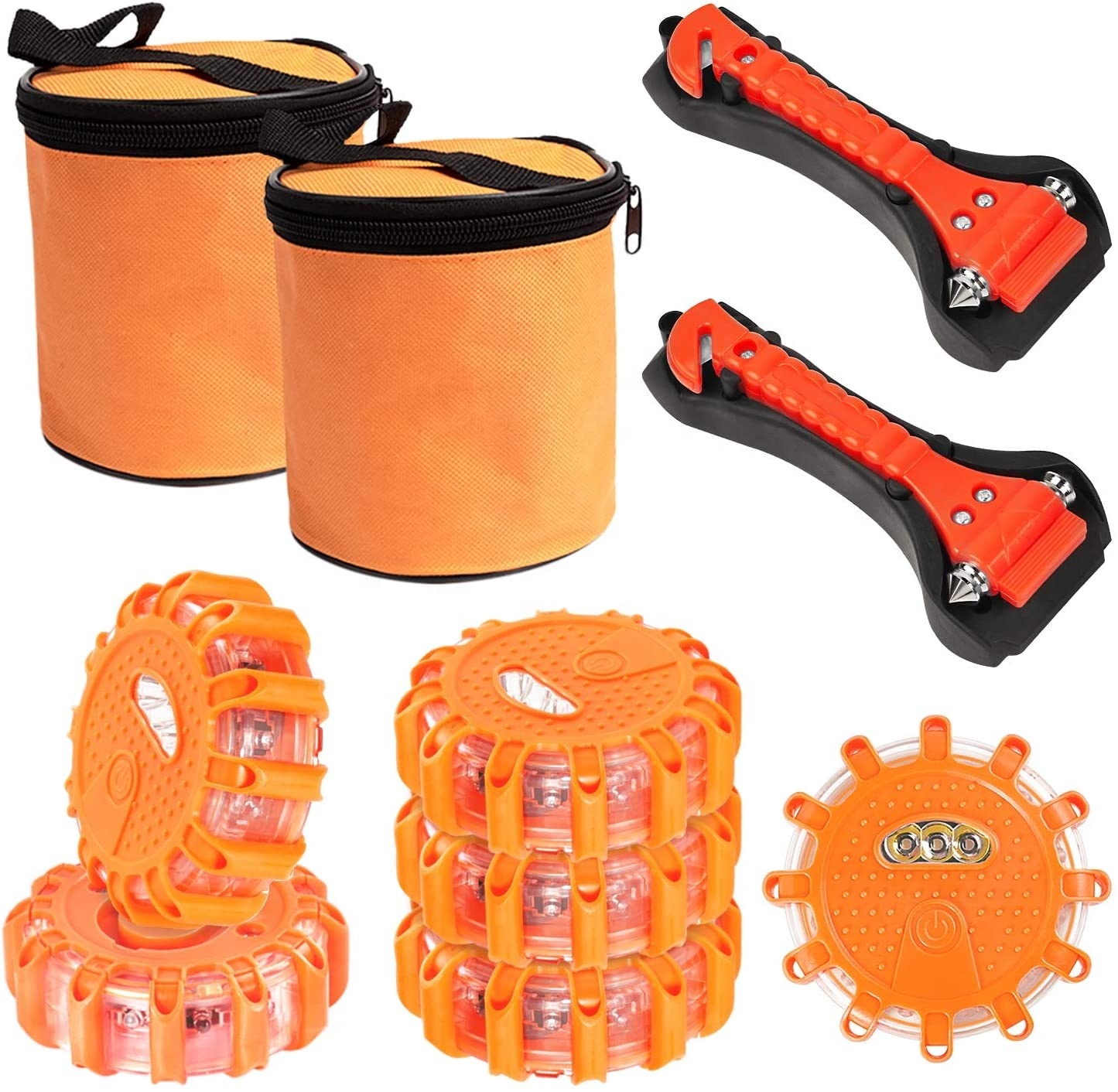 Led twinkle star emergency light power roadside flares kit emergency led safe for vehicles truck car