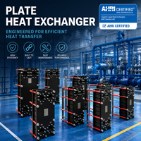Intercambiador de Calor de Placas con Juntas de Titanio de Alto Valor para Sistemas Químicos de Ingeniería, 100m³/h, 600m³/h, 2000m³/h