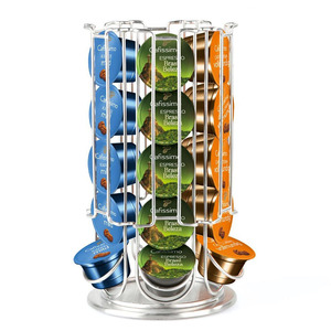 Tchibo Cafissimo 360ที่วางแคปซูลกาแฟแบบหมุน,ชั้นวางแบบขาตั้ง <span class=keywords><strong>Dolce</strong></span> <span class=keywords><strong>Gusto</strong></span> ชั้นเก็บพ็อด30ชิ้น - Product Image 5