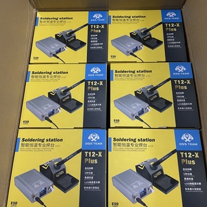 OSS T12-X Plus Mini Estação De Solda Eletrônica Plataforma De Solda De Ferro Para O Telefone BGA Retrabalho Estação Ferramentas Inteligente Temperatura - Product Image 6