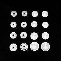 Clip de bouton pression 1211 de haute qualité recyclé 12mm en plastique pour housses de matelas d'oreiller de couette
