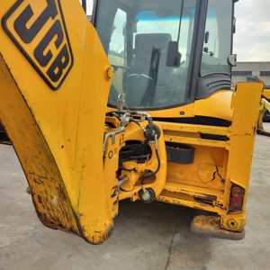 JCB 3CX <b>Wheel</b> Loader with Standard Bucket Engine Gearbox Pump & Motor-Yellow Construction Equipment - Product Image 3