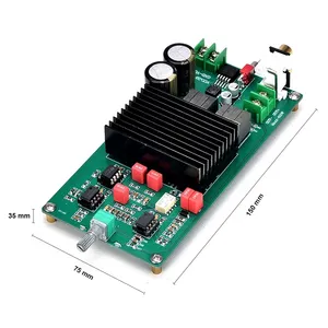 Производитель BRZHIFI TPA3255 Mono 600 Вт высокомощный полночастотный или сабвуфер аудиофил HIFI цифровая плата усилителя мощности