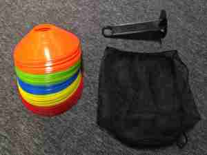 Disques de marquage de football miniatures professionnels et économiques : Cônes d'agilité souples en PE pour l'entraînement de la vitesse, le football et le slalom de roller - Product Image 6