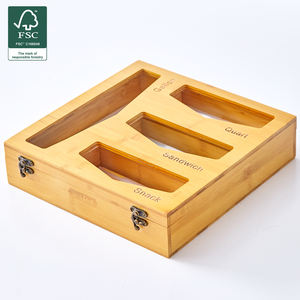 Bolsa Ziplock de bambú, organizador de almacenamiento para cajones, impresión láser, sándwich de alimentos, bolsa de plástico - Product Image 4