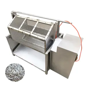 Automatic Fish Scaling Gut Remove Gutting Cleaning Machine Scale Removing