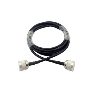 Lintratek 1/5/10/15/20/30/50 m high quality RG6 coaxial cable N type male connectors 5D wire Jumper communication cable