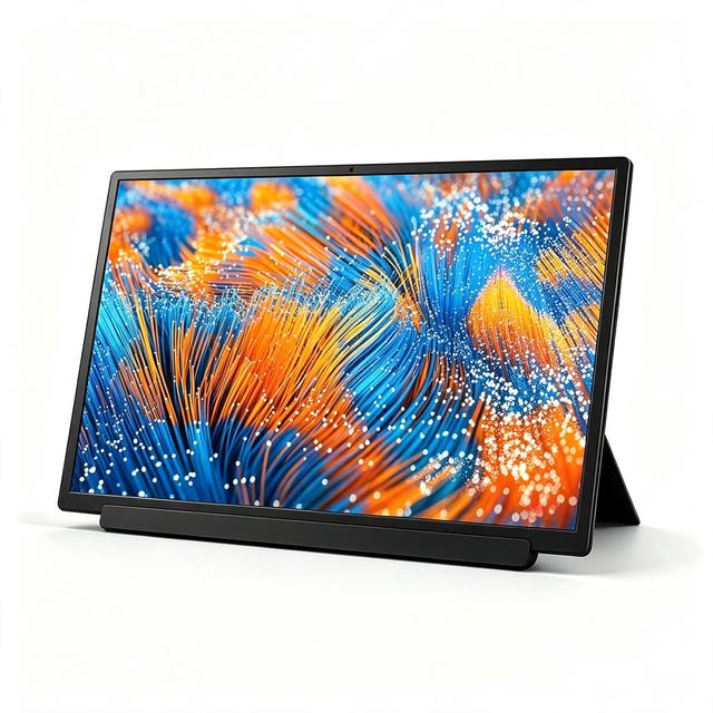 Mobile Monitor 15.6 Inch 1920x1080 Portable Display IPS LCD USB Type-C Duad Screen Extender for Laptop Mobile Portable Monitor