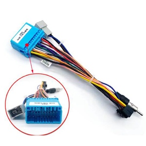Cavo autoradio 16pin cablaggio di alimentazione Android <span class=keywords><strong>Multimedia</strong></span> per Honda Accord CRV Integra Jazz odissea - Product Image 4