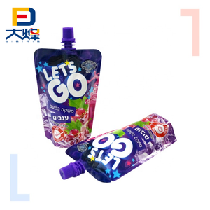 Popular <strong>Product</strong> Customized Printed Food Pouch Plastic Spout Pouch Bag for Fruit Juice Packaging - Product Image 2