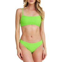 2021 Venta caliente en chicas árabes en Bikini de dos piezas sin tirantes sin espalda traje de baño ropa de playa conjunto de traje de baño