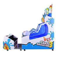 Machine de jeu d'arcade d'intérieur Creatfun Y647-1 - Jeu de tir à l'eau fou avec récompenses pour 2 joueurs 110V/220V pour Centres de Jeux d'Arcade