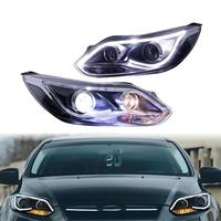 Phares LED améliorés avec feux de jour DRL, lampes avant de tuning, accessoires de voiture pour Ford Focus 2012 à 2015