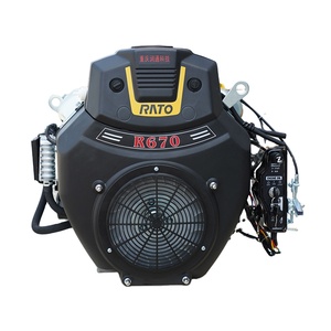 เครื่องยนต์เบนซิน 20 แรงม้า 4 จังหวะ ระบายความร้อนด้วยอากาศ แบบ V-Twin 669 ซีซี เพลาแนวนอน OHV - Product Image 1