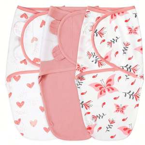 Comfy Cubs Easy <b>Swaddle</b> Blanket 100% Cotton Newborn <b>Wrap</b> Sleep Sack - Product Image 1