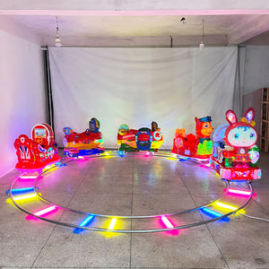 Tren Eléctrico Infantil A Prueba de Niños para Parque de Atracciones, Juegos de Alta Calidad al Aire Libre, Tren Mini Eléctrico Comercial para Niños - Product Image 2