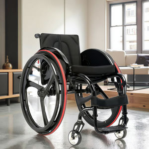 CA9881 Fauteuil Roulant Sport Léger Haute Résistance en Aluminium pour Fournitures de Thérapie de Rééducation - Product Image 6