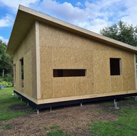 Panel de Pared OSB Ecológico Moderno de 50-150 mm con Núcleo Fenólico EPS/XPS, Ignífugo, Certificación CE/TUV para Construcción