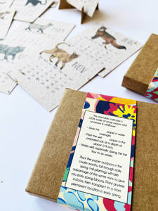 <span class=keywords><strong>Calendrier</strong></span> Plantable en papier, vente en gros, kit de plantes d'herbes <span class=keywords><strong>2023</strong></span> - Product Image 4