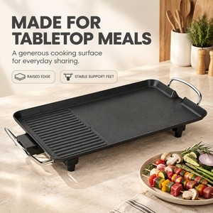 家用户外桌面电烧烤炉低烟多功能烤盘2000W 220V 可选欧盟/英国/美国室内/室外 - Product Image 3