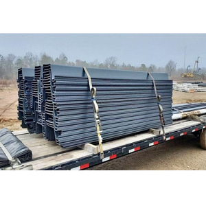 Heavy Duty PVC <b>Plastic</b> <b>Sheet</b> Pile High Durability for Road Embankments and Riverbank Reinforcement - Product Image 1
