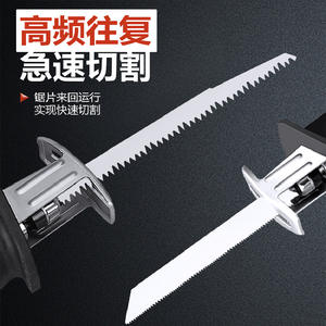 Hoja de Sierra de Dientes Gruesos y Finos para Sierra Eléctrica Manual, Sierra Recíproca, Sierra de Calar, Trabajo de Madera, Sierra de Aluminio, Muestra Gratis - Product Image 5