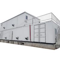 Conteneur photovoltaïque solaire pour application d'infrotablettes en acier, cabine préfabriquée, maison à double couche, Chine Wosx Yzs02