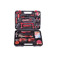 Ensemble d'outils multifonctionnels Delixi pour la maison, outils promotionnels, pinces, marteau, coffret, emballé, utilisation d'entretien, OEM, garantie de 3 ans