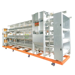 Vente Chaude <span class=keywords><strong>Cage</strong></span> Automatisée pour Poules Pondeuses Équipement d'Élevage Avicole Batterie de Cages pour Ferme Avicole - Product Image 5