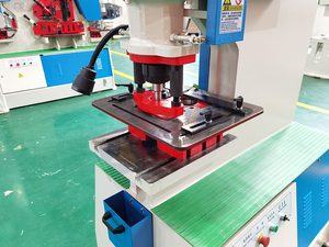 BEKE Máy Đục Lỗ Cắt Và Đục Lỗ Thủy Lực Bằng Thép Kim Loại Máy Công Nhân Sắt Thủy Lực - Product Image 5