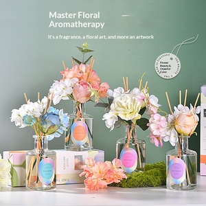 New Dried Flower Aroma <b>Diffuser</b> Long Lasting Gardenia Scent Exquisite Ornament <b>For</b> Home Bedroom - Product Image 1