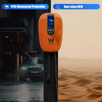 Nuevo Cargador de Vehículos Eléctricos de CA de 7kW 11kW 22kW, Wallbox Tipo 2, OCPP1.6J, Estación de Carga Doméstica, GBT, NACS, CHAdeMO, Tipo 2