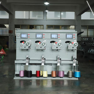 Kredi okyanus yüksek hızlı sarıcı makine davul karbon dikey koni dikiş ipliği sarma makinesi sarıcı iplik sonra boya - Product Image 1