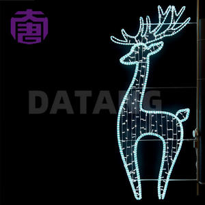 Nueva Llegada, Iluminación LED para Postes con Motivos Navideños IP65 para Celebraciones Festivas 2025, Decoración Luminosa LED para Postes - Product Image 2