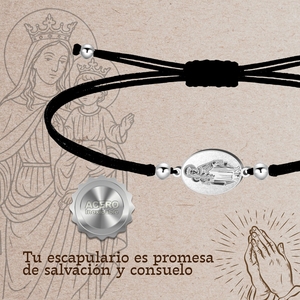 Vergine di Carmen bracciale in acciaio inox bella collana pendente Saint e cattolico ispirato gioielli bracciale - Product Image 5