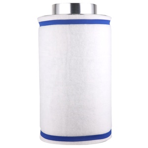 แผ่นกรองคาร์บอนกัมมันต์แบบใหม่สำหรับระบบไฮโดรโปนิกส์ ขนาด 4 นิ้ว/100 มม. - 200 มม. สำหรับเต็นท์ปลูกพืชในร่ม โรงเรือน และการกรองอากาศภายในอาคาร - Product Image 2