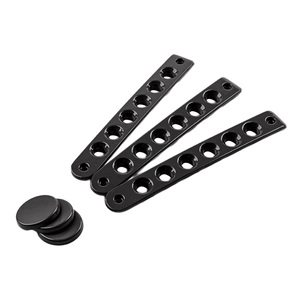 ドアハンドル装飾トリム <span class=keywords><strong>3</strong></span>個セット <span class=keywords><strong>2</strong></span>ドアモデル用 2007-2018 ジープ ラングラー JK モデル用 外装グリップハンドル装飾 - Product Image 5