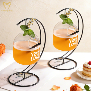 Jarra de Jugo Especial para Restaurante, Botella de Vidrio Colgante Creativa para Cócteles - Product Image 4
