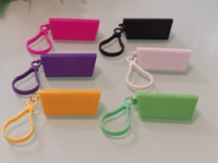 Carabine Mini Horloge Numérique Électronique LCD Porte-clés Portable Ovale Montre Suspendue avec Logo Personnalisé Nouveau Cadeau pour Étudiants