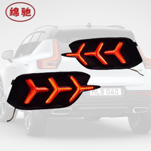 Luces LED de Parachoques con Lente Roja, Luces Traseras de Freno, Luces Antiniebla Traseras para Honda Civic LX EX Touring Sedan 2016-2021, Nuevas, 12V - Product Image 2