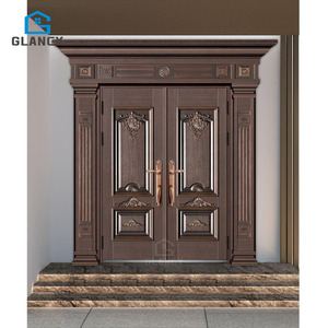 Porta d'Ingresso Principale in Acciaio di Sicurezza per Villa, Design di Lusso Francese, Personalizzabile, Vendita all'Ingrosso - Product Image 2