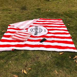 Manta de Playa Extra Grande Plegable para Acampar al Aire Libre con Logotipo e Impresión Personalizados - Product Image 3