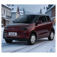 Voiture électrique micro L7e à toit photovoltaïque intégral, longue autonomie, 2 places, pour les déplacements urbains