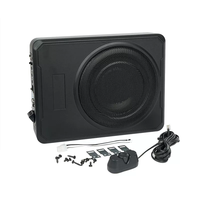 Basse Pure 12v Ultra-mince voiture Audio modifié 10 pouces siège électrique haut-parleur fermé voiture caisson de basses